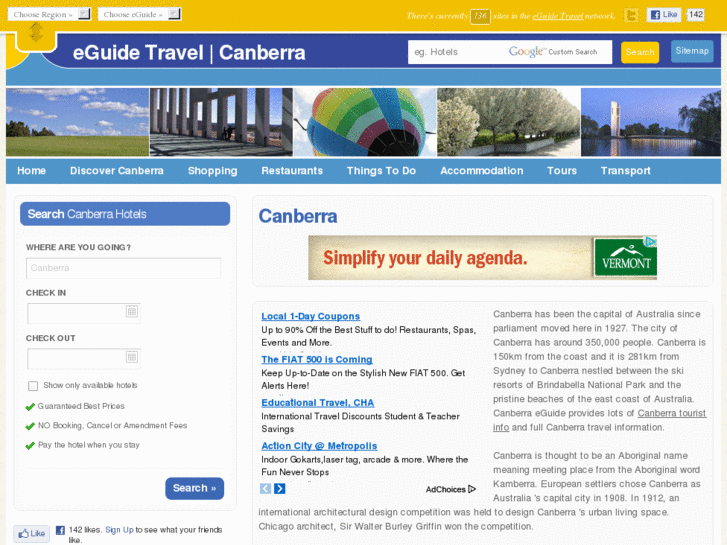 www.canberraeguide.com