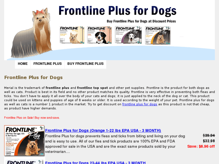 www.frontline-plus-dogs.com