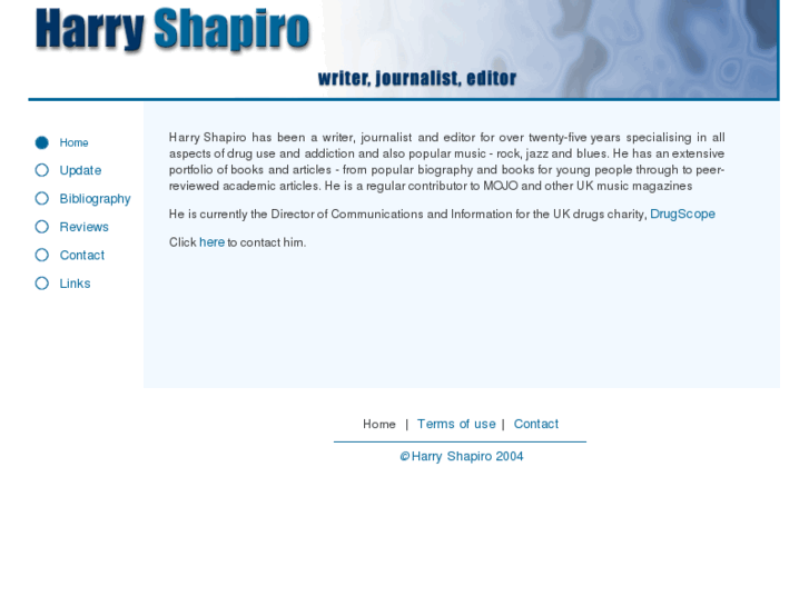 www.harryshapiro.co.uk