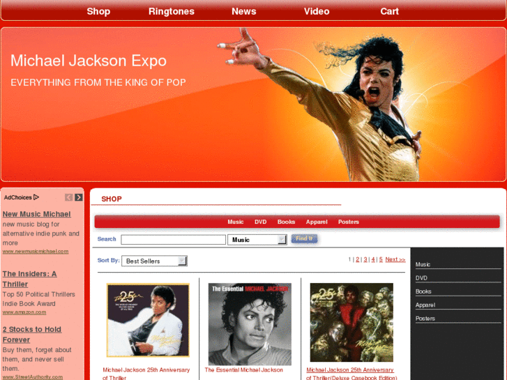 www.michaeljacksonexpo.com