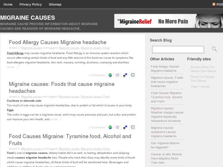 www.migrainecause.net