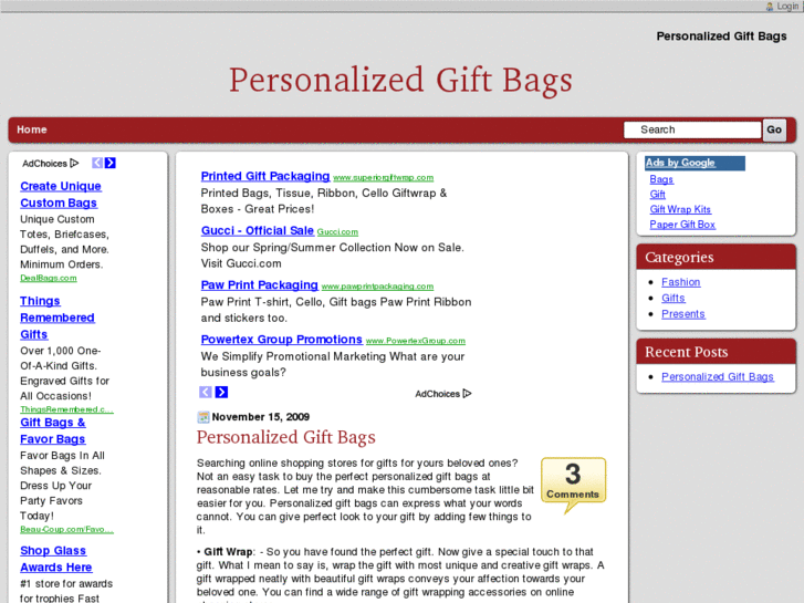 www.personalizedgiftbags.net