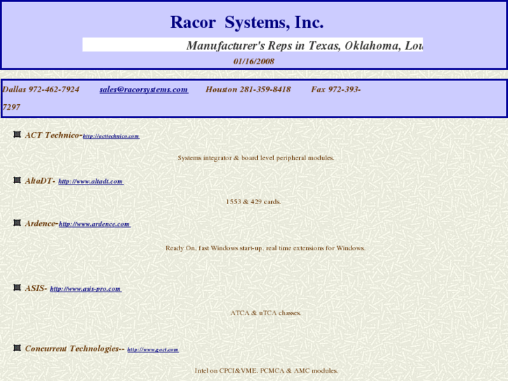 www.racorsystems.com