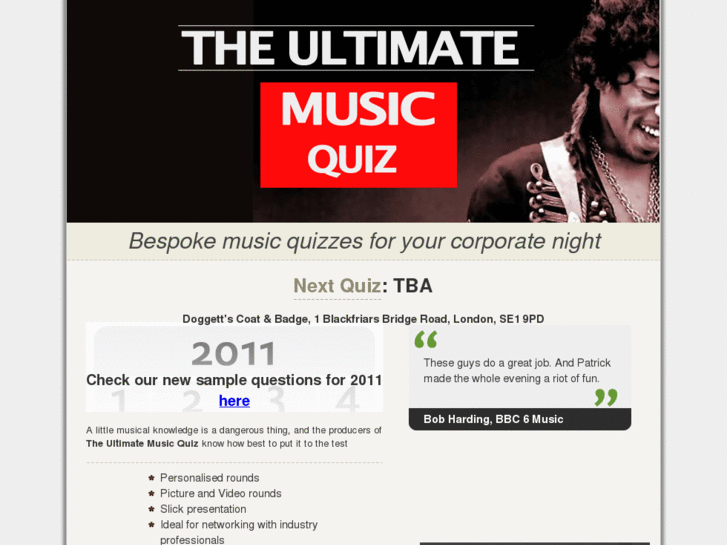 www.ultimatemusicquiz.com