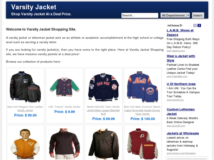 www.varsityjacket.org