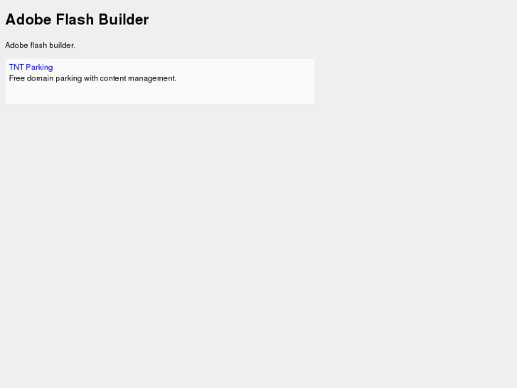 www.adobeflashbuilder.com