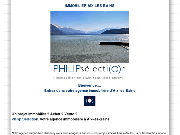 www.aix-les-bains-agence-immobiliere.com