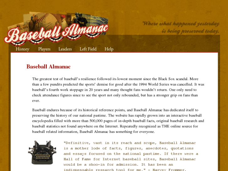 www.baseball-almanac.com