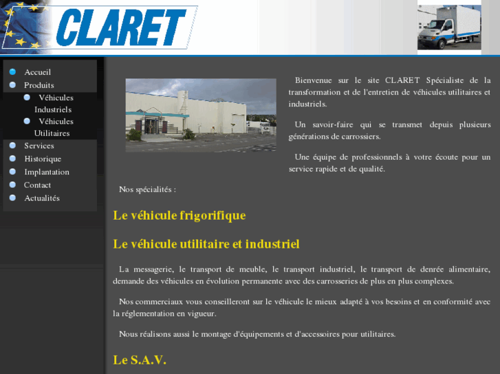 www.carrosserie-claret.com