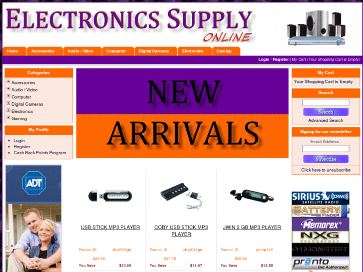 www.electronicssupplyonline.com