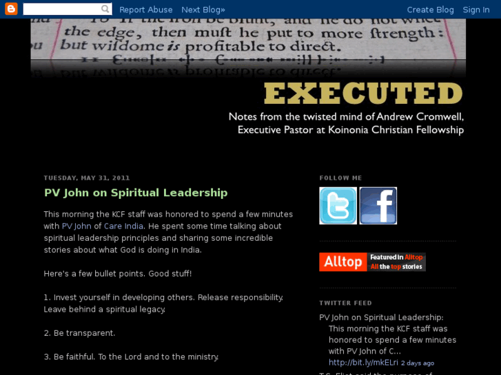 www.executedblog.com