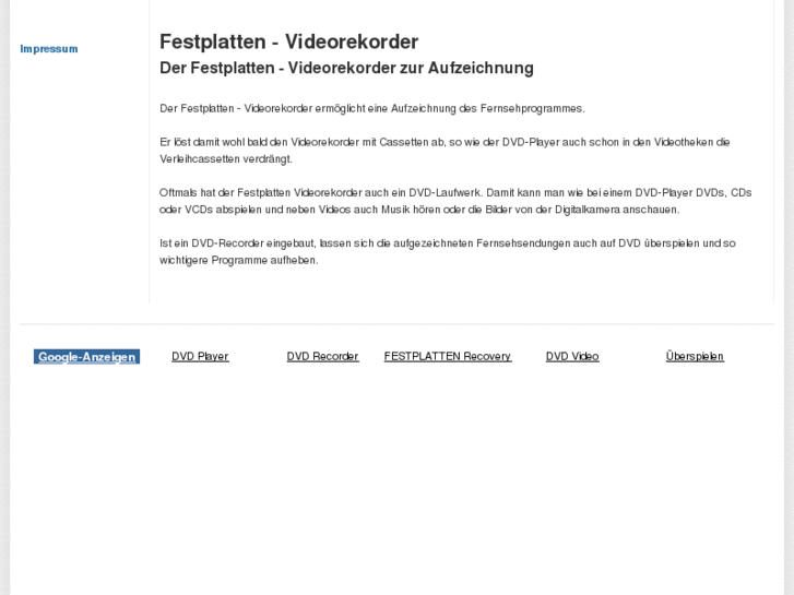 www.festplatten-videorekorder.de