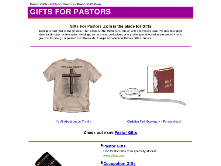 www.giftsforpastors.com