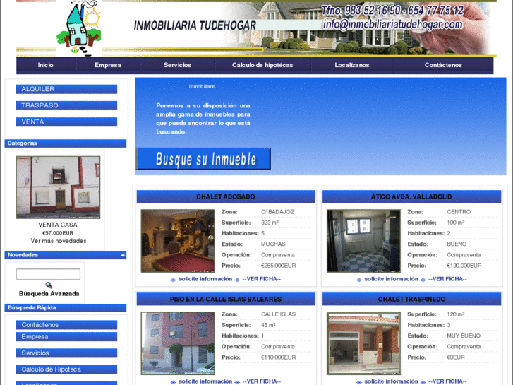 www.inmobiliariatudehogar.com