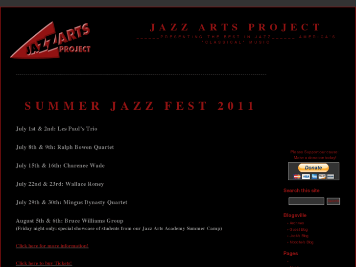 www.jazzartsproject.org