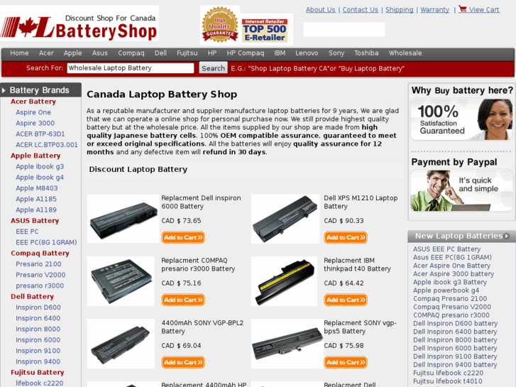 www.laptop-battery-shop.ca