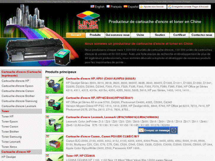 www.linkcolorcartridge.fr