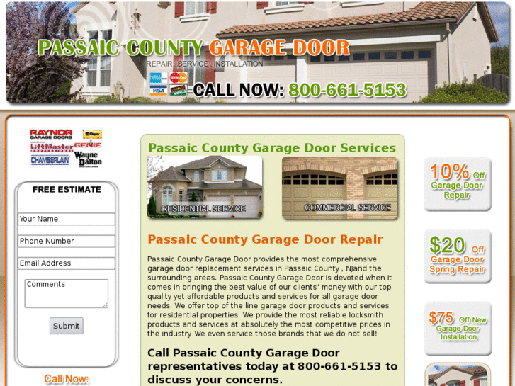 www.passaiccountynjgaragedoor.com