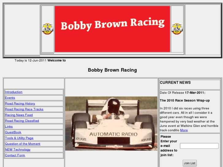 www.bobbybrownracing.com