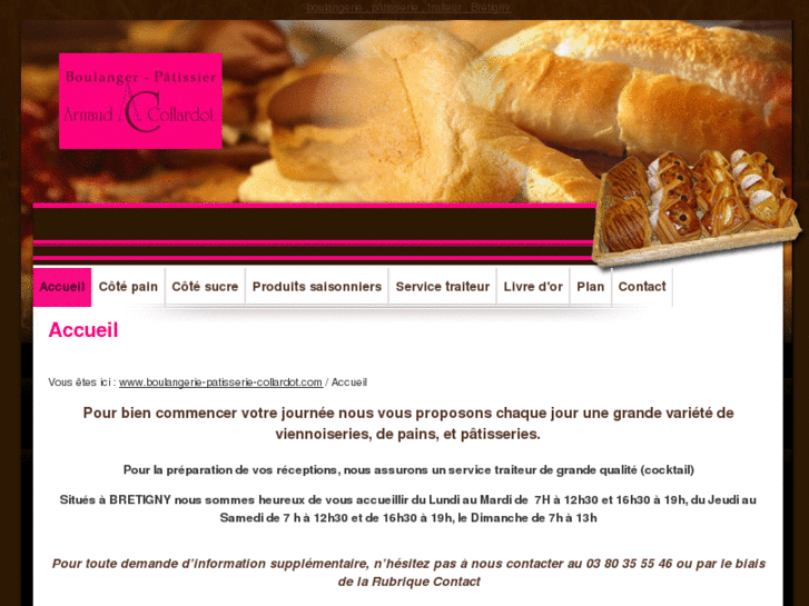 www.boulangerie-patisserie-collardot.com