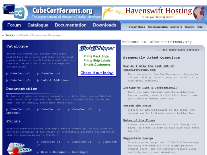 www.cubecartforums.org