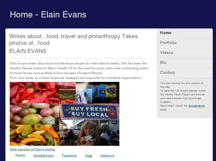 www.elainevans.com