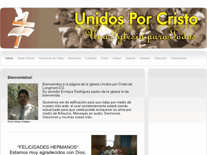 www.iglesiaunidosporcristo.com