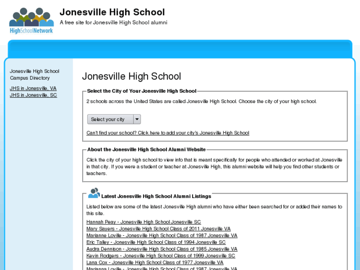 www.jonesvillehighschool.org