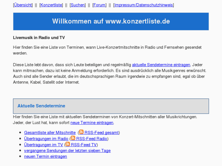 www.konzertliste.de