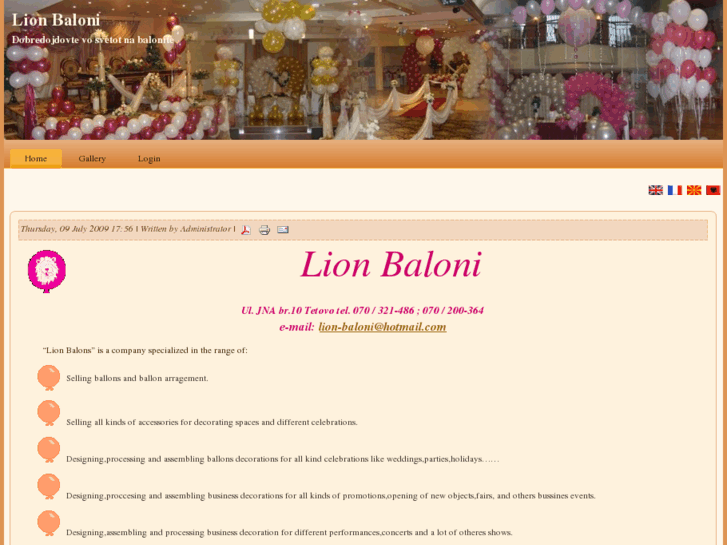 www.lionbaloni.com