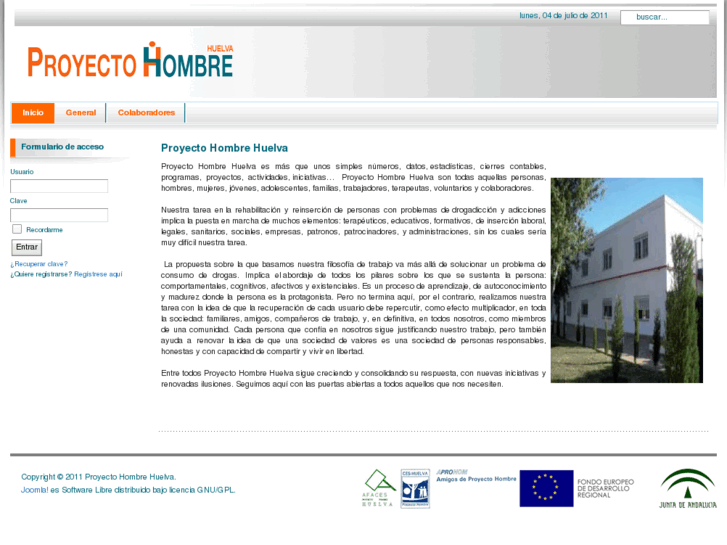 www.proyectohombrehuelva.es