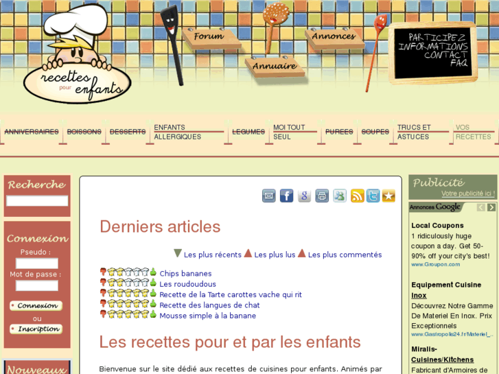 www.recettes-pour-enfants.com