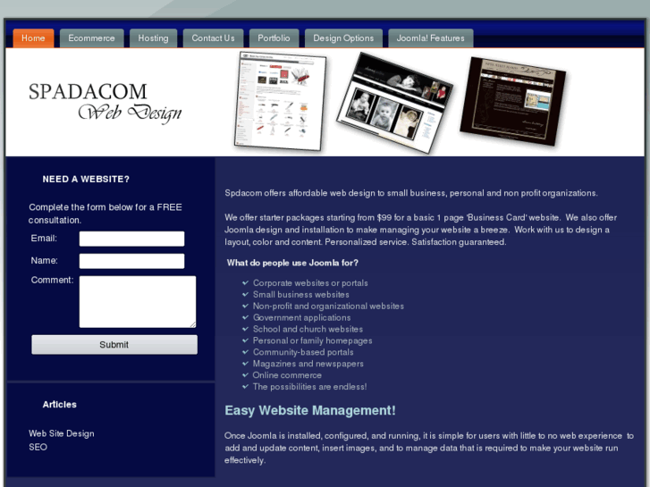 www.spadacomwebdesign.com