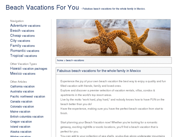 www.beach-vacations-4u.com