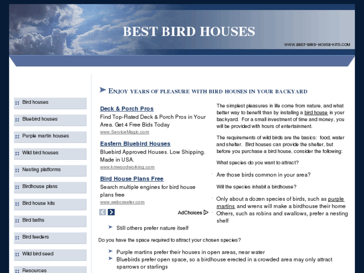 www.best-bird-house-kits.com