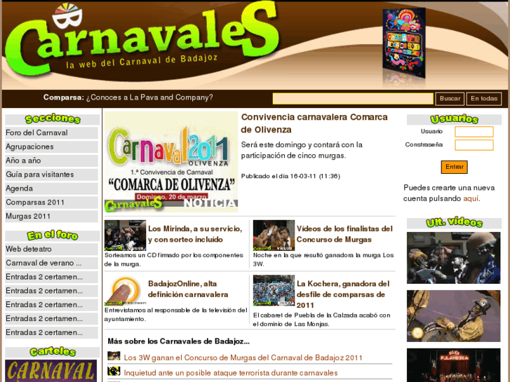 www.carnavalbadajoz.es