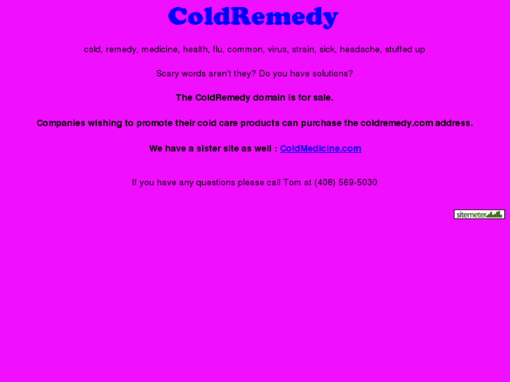 www.coldremedy.com