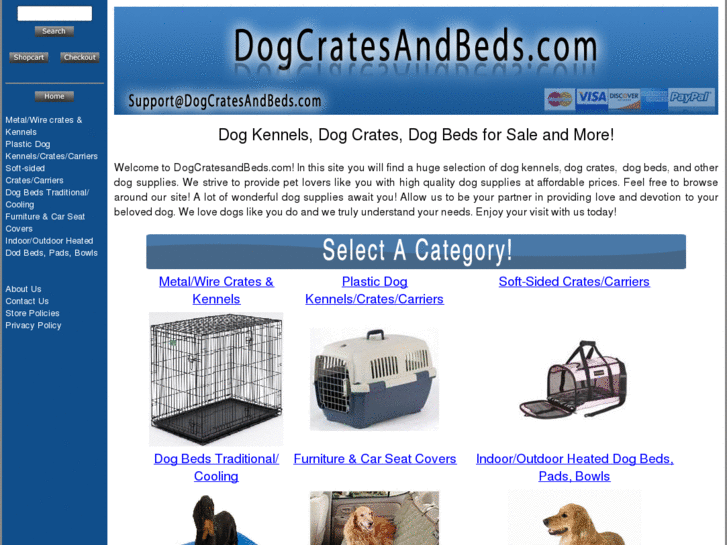 www.dogcratesandbeds.com