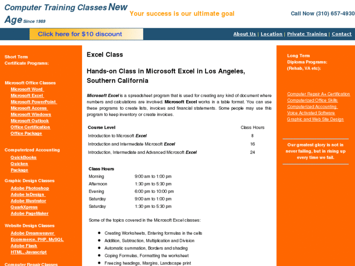 www.excel-class.com