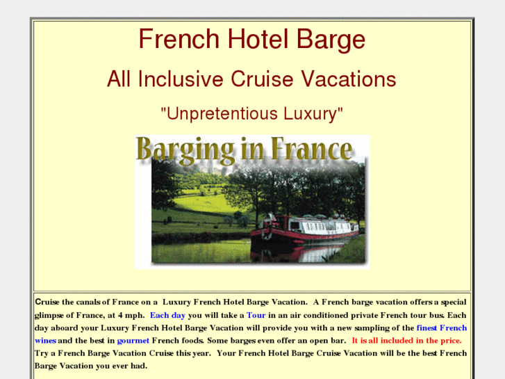 www.frenchhotelbarge.com