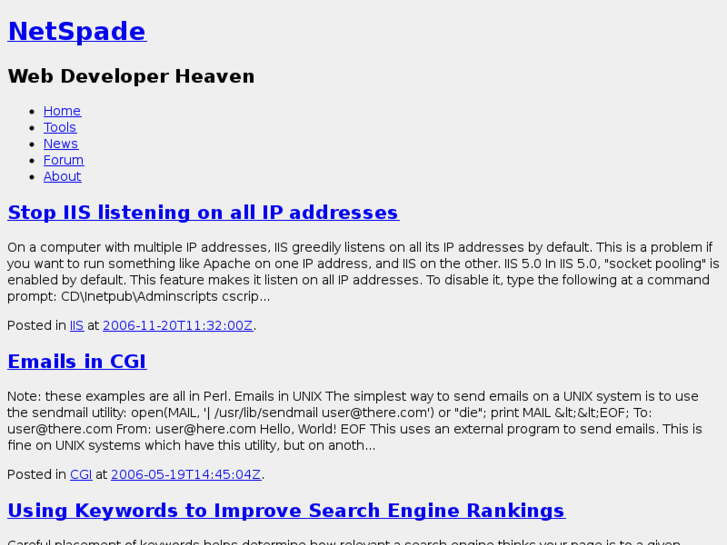 www.netspade.com