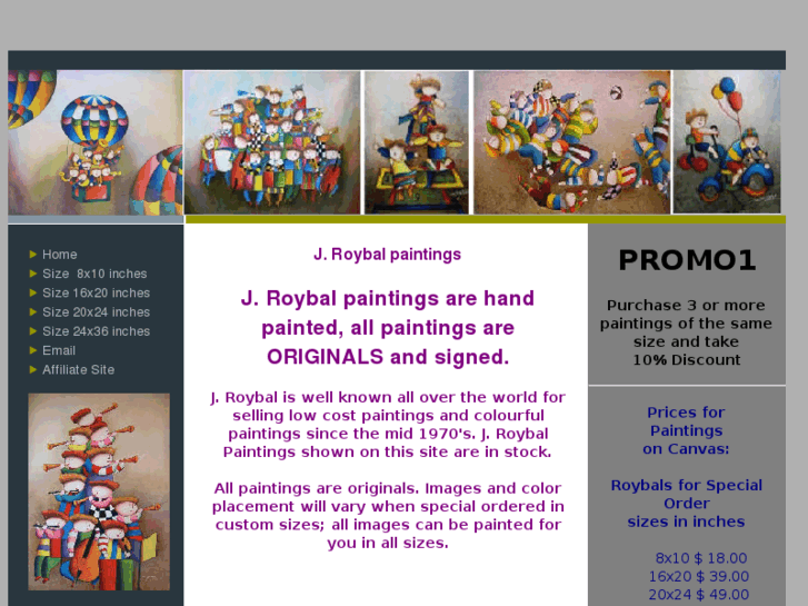 www.roybalpaintings.com