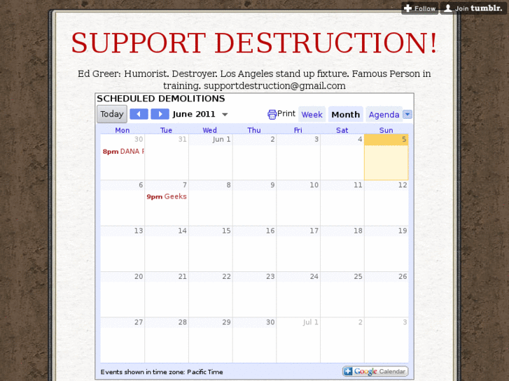 www.supportdestruction.com