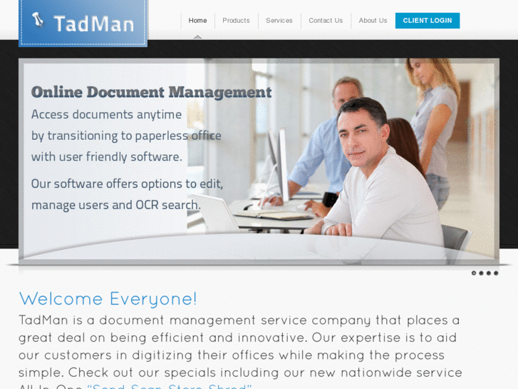www.tadmandocs.com