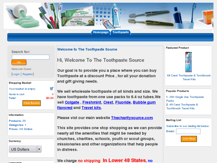 www.thetoothpastesource.com