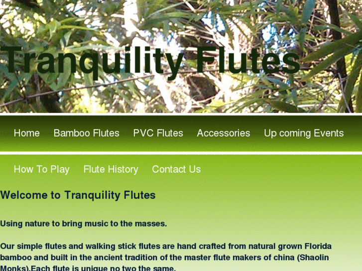 www.tranquilityflutes.com