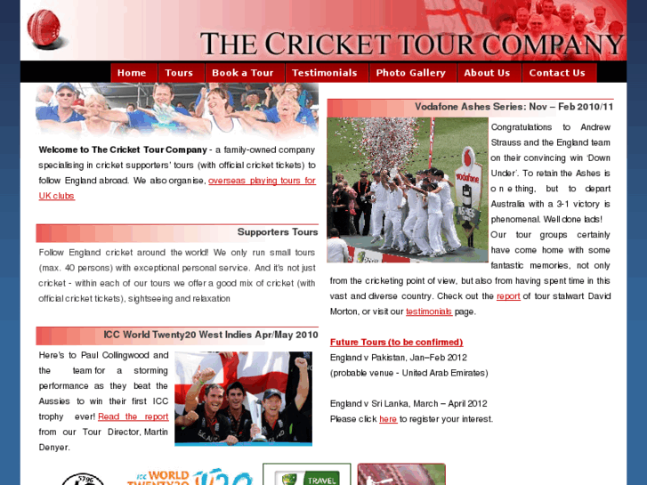 www.crictours.com