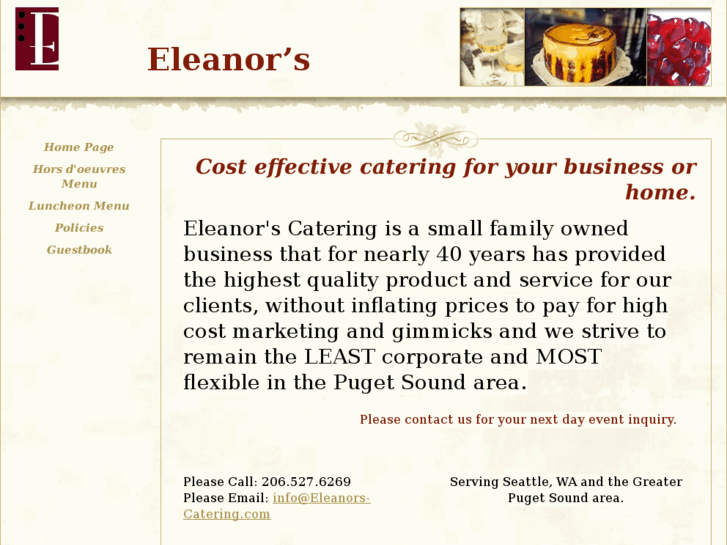 www.eleanors-catering.com