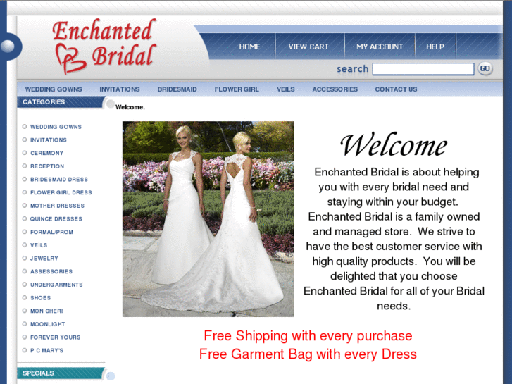 www.enchantedbridalshop.com