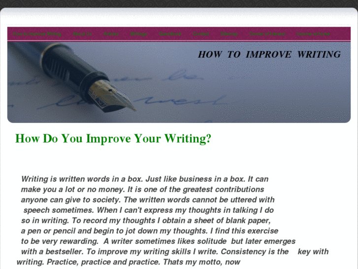 www.howtoimprovewriting.com